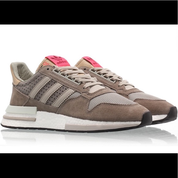 adidas zx 500 rm schuhe weiß beige pink